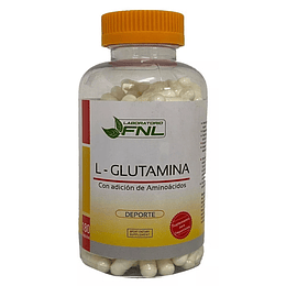 L - GLUTAMINA (180 cáps.).