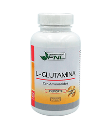 L - GLUTAMINA (60 cáps.).
