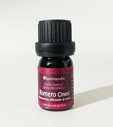 Aceite Esencial ROMERO CINEOL Orgánico, 5 ml.