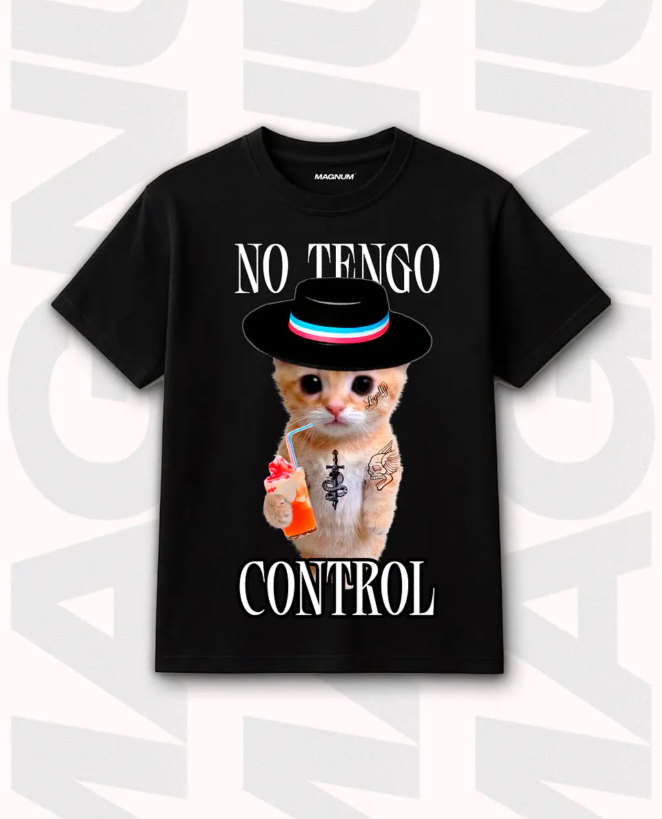 POLERA ''TERREMOTO CAT'' 1