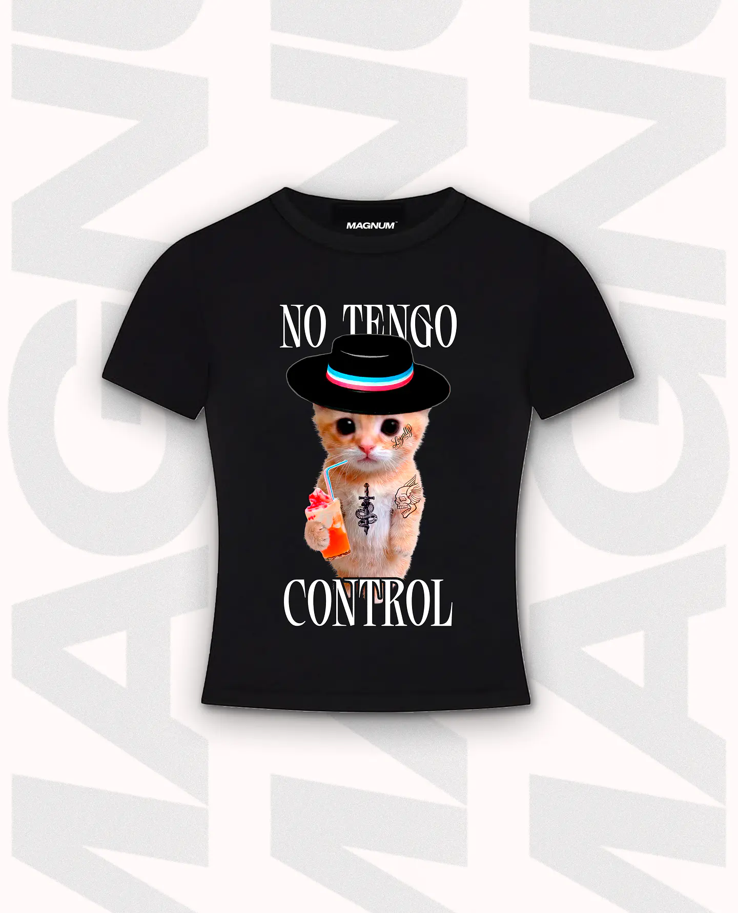 Polera ''TERREMOTO CAT'' BabyTee 1