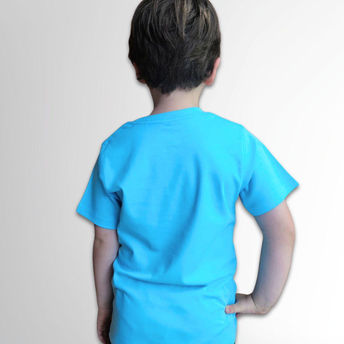 Polera Kids Turquesa 5