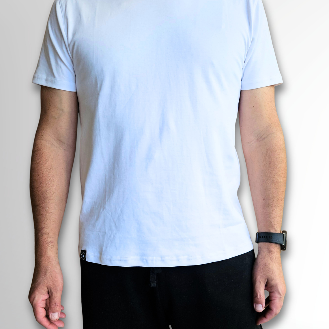 Polera Hombre Blanco - Redondo  1