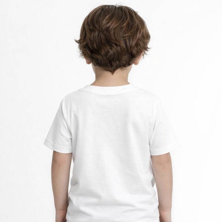 Polera Kids Blanca 2