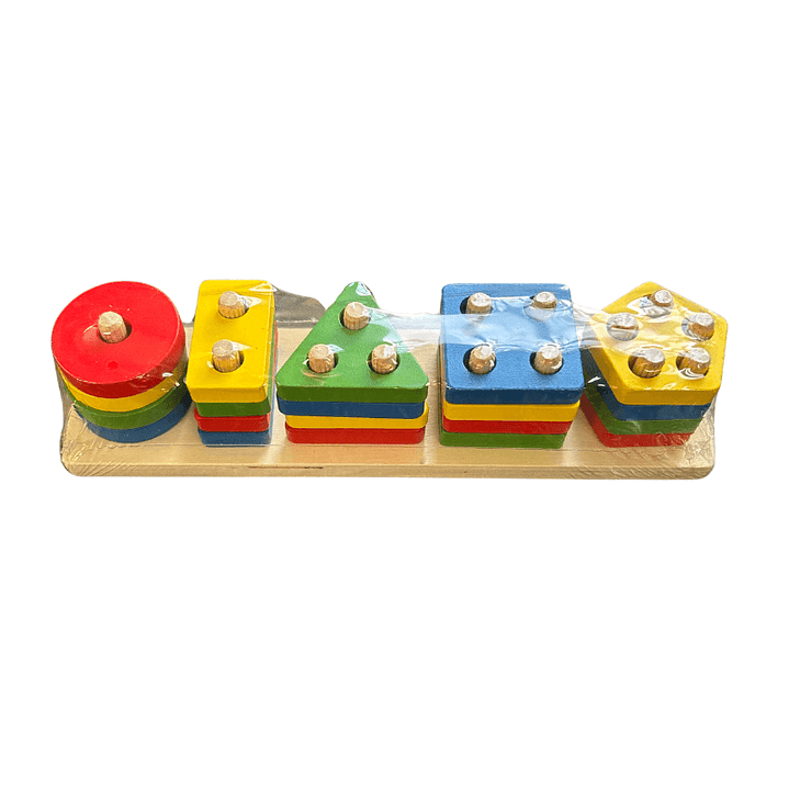 Dificultad 5 Columnas  Encaje Geométrico 1