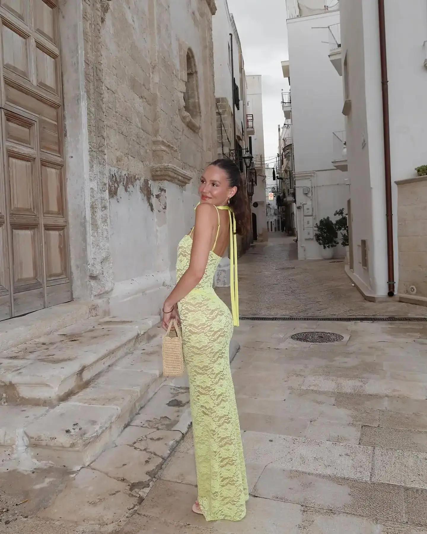 Elegant Lace Sexy See Through Sleeveless Beach Maxi Dress Summer Women 2026 Beachwear Bikini Cover-ups Pool Party Tunic A2627 15
