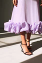 Elegant Ruffle Solid Sling Long Dress Women Strap Waist Party Dresses Fashion Sleeveless Backless Beach Swing skirt A-line tutu - thumbnail 19