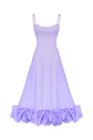 Elegant Ruffle Solid Sling Long Dress Women Strap Waist Party Dresses Fashion Sleeveless Backless Beach Swing skirt A-line tutu - thumbnail 20