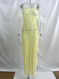 Elegant Lace Sexy See Through Sleeveless Beach Maxi Dress Summer Women 2026 Beachwear Bikini Cover-ups Pool Party Tunic A2627 - thumbnail 21