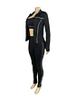Weird Puss Casual 3 Piece Set Women Tracksuit Elastic Vest+Zip Jacket+Leggings Matching Street Sporty Fitness Street Shapewear - thumbnail 12