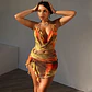 2026 New Women's Backless Summer Dress Vocation Sexy Printing Mini Club Dresses Bodycon Party Dresses Women - thumbnail 1