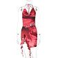2026 New Women's Backless Summer Dress Vocation Sexy Printing Mini Club Dresses Bodycon Party Dresses Women - thumbnail 10