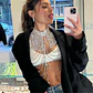 Fashion New Tassel Shoulder Chain Chest Necklace European and American Bridal Wedding Body Accessories - thumbnail 1
