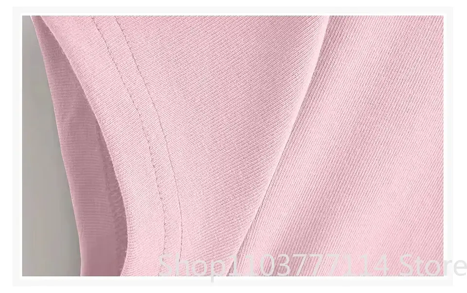 New summer women's American sexy top looks slim and high-end spicy girl short sleeved T-shirt   aesthetic clothes women clothing 9