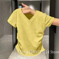 New summer women's American sexy top looks slim and high-end spicy girl short sleeved T-shirt   aesthetic clothes women clothing - thumbnail 13