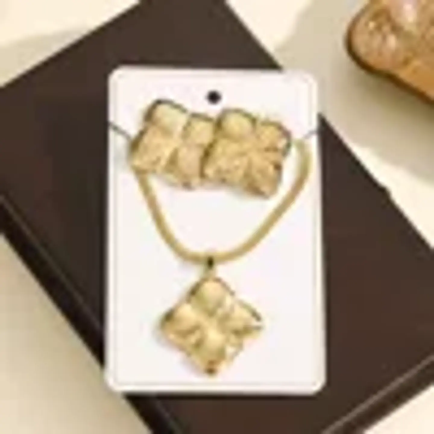 European American Hot Sale 18k Gold Stainless Steel Geometric Stud Earrings High-end Niche Instagram Women's Trendy Cross-border 7