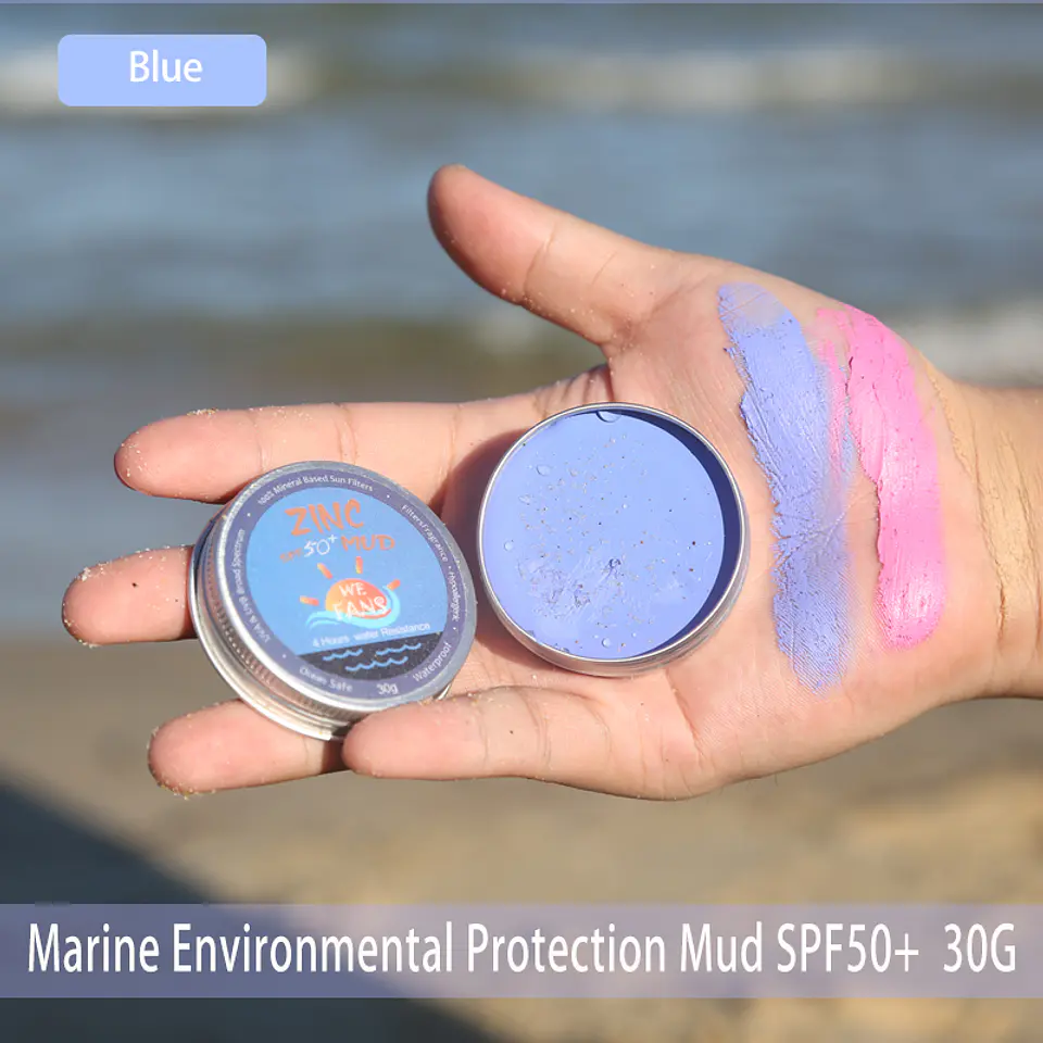 Water Sports Colorful Surfing Sunscreen Mud – Long-Lasting UV Protection for Outdoor Activities 6