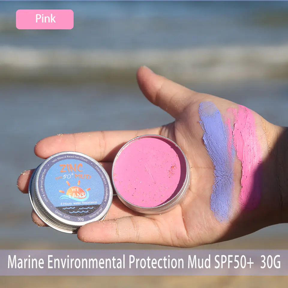 Water Sports Colorful Surfing Sunscreen Mud – Long-Lasting UV Protection for Outdoor Activities 7