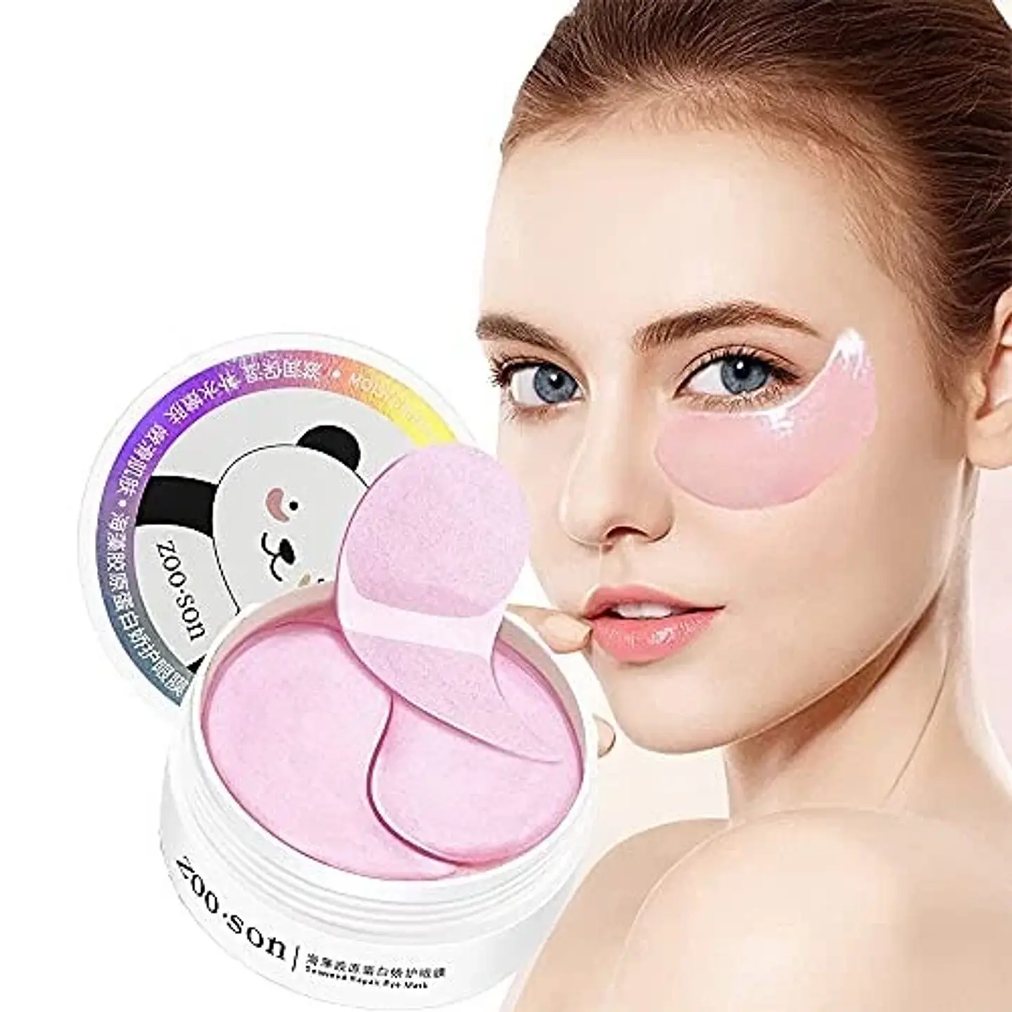 ZOO·SON®  Korean Skincare Collagen Hydrogel Under Eye Patches (60 Patches / 30 Pairs) 4