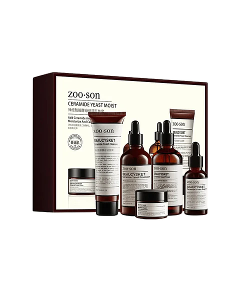 ZOO·SON® Ceramide Yeast Moist 5-Piece Skincare Set