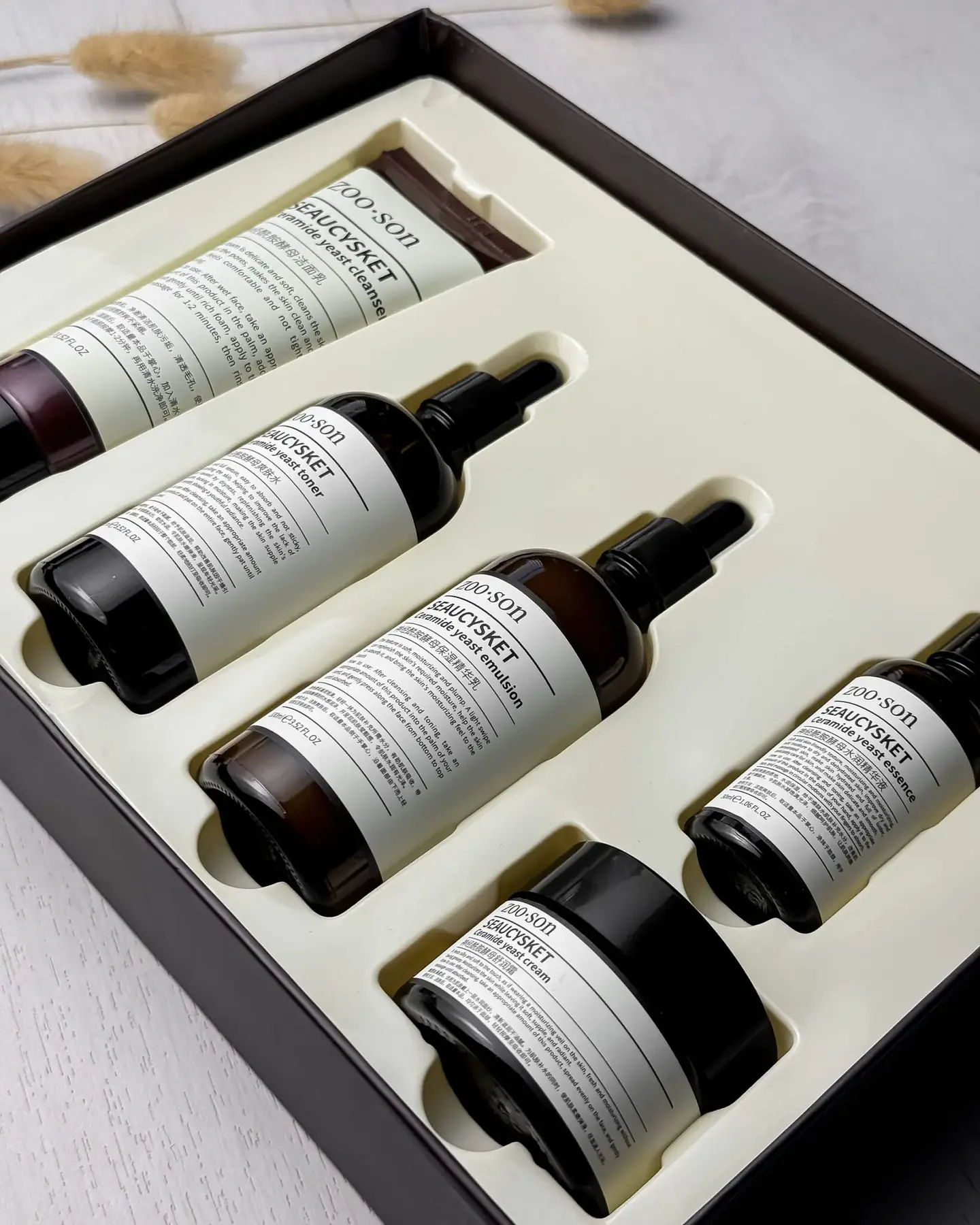 ZOO·SON® Ceramide Yeast Moist 5-Piece Skincare Set 4
