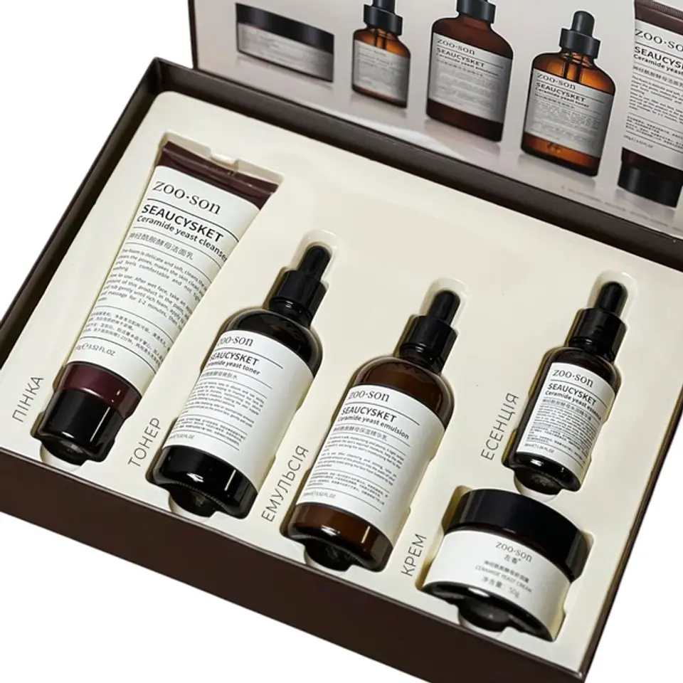ZOO·SON® Ceramide Yeast Moist 5-Piece Skincare Set 3
