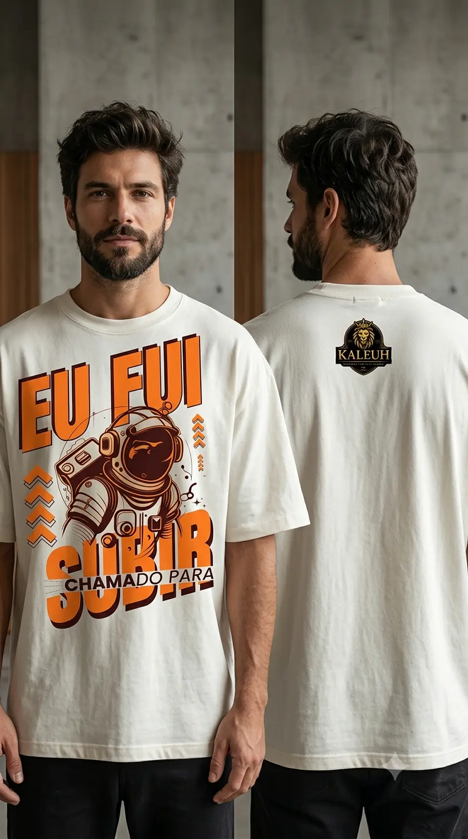 Camiseta Fui Subir Kaleuh 1