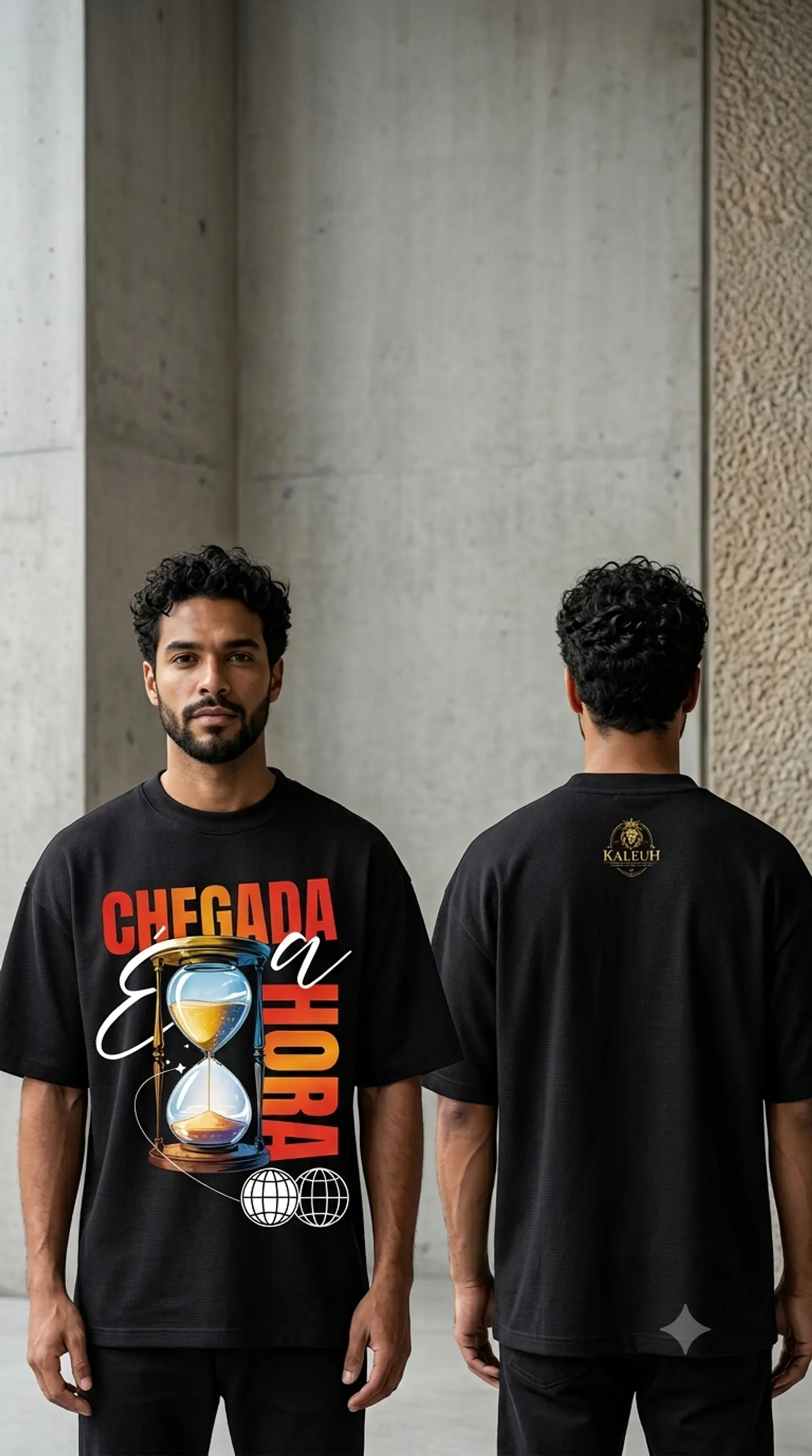 Camiseta É chegada a hora Kaleuh 1