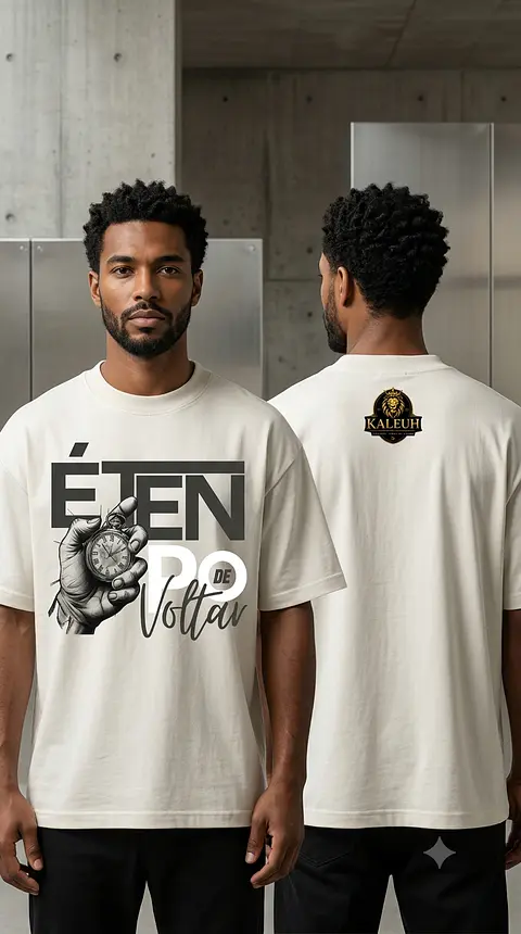 Camiseta É tempo Kaleuh