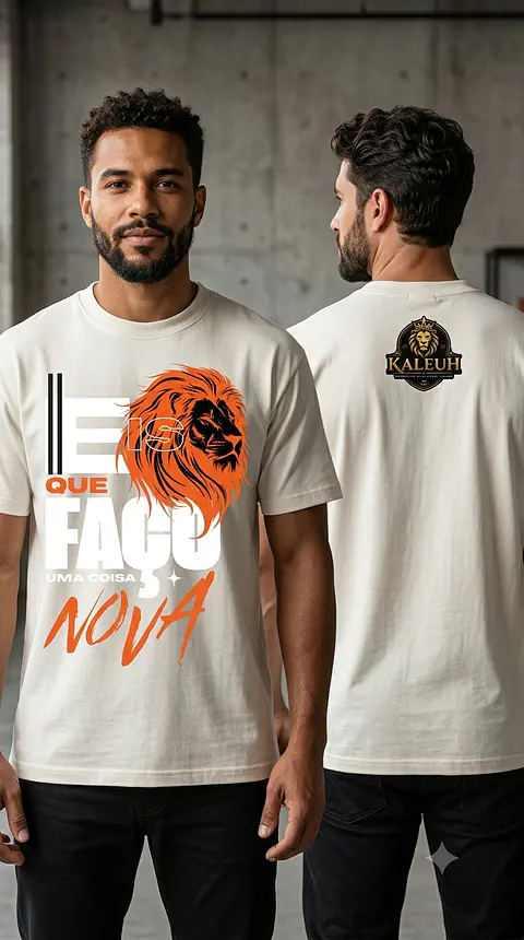 Camiseta Uma Coisa Nova Kaleuh