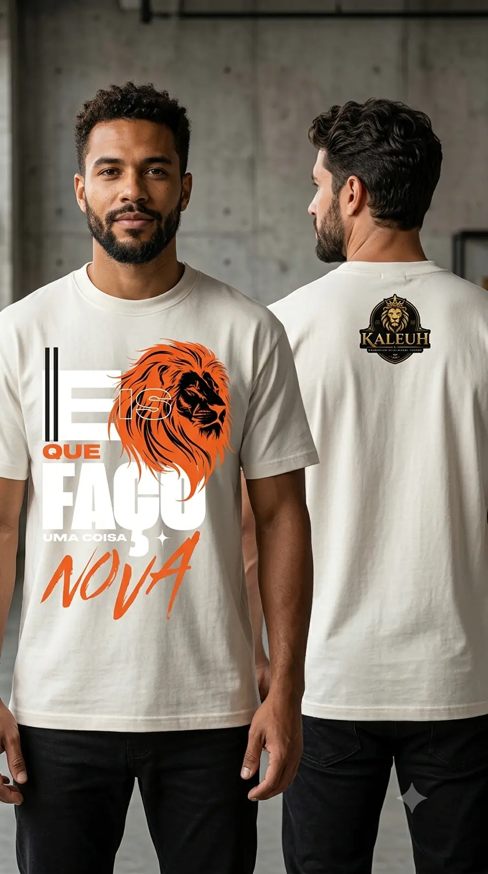 Camiseta Uma Coisa Nova Kaleuh 1