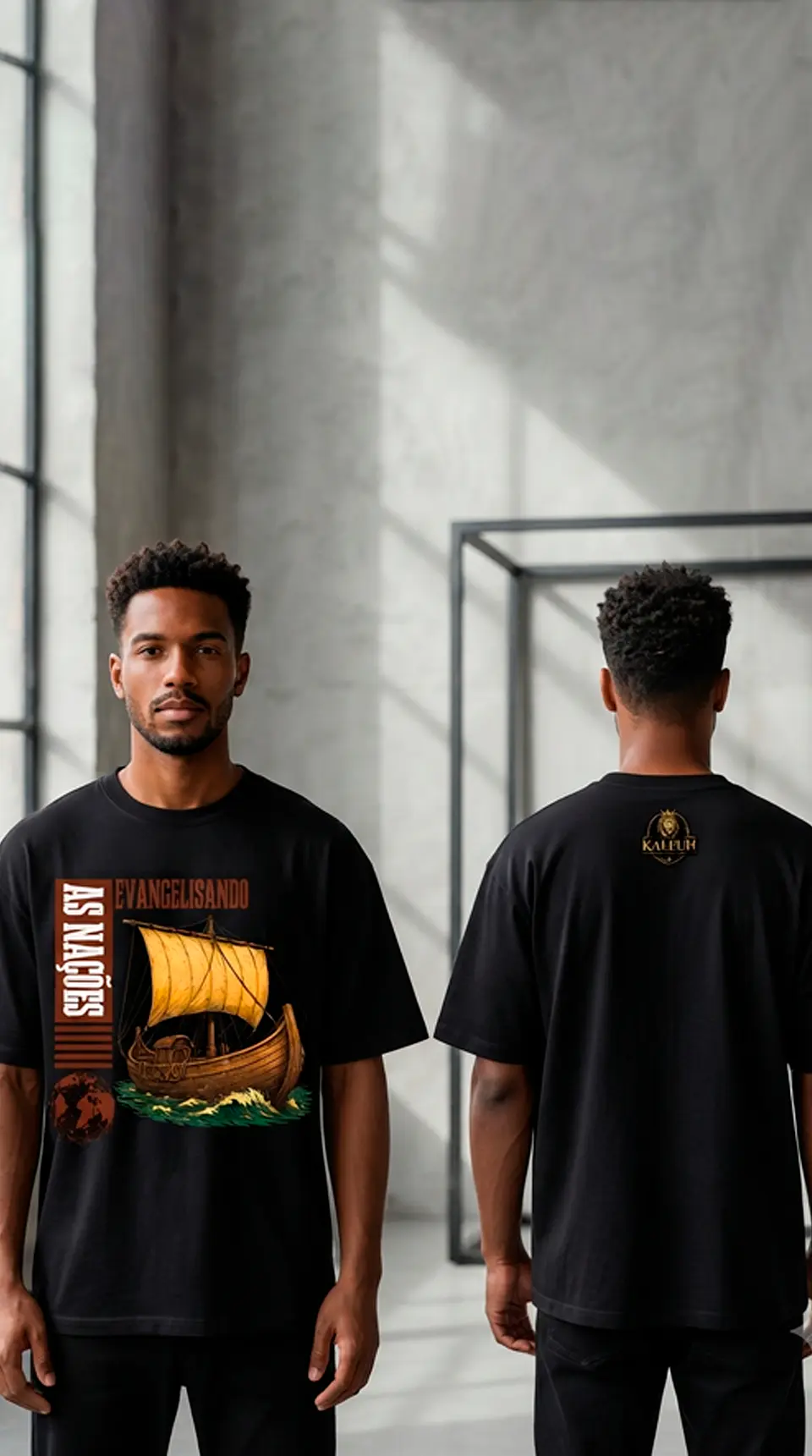 Camiseta Evangelizando As Nações  Kaleuh 1