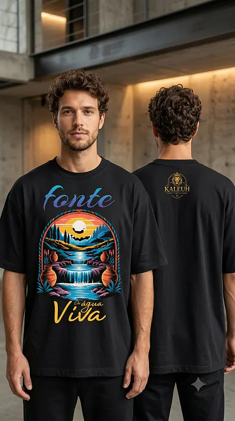 Camiseta Fonte Da Vida Kaleuh