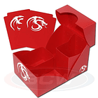 Portamazo Doble - BCW GAMING DECK CASE - TANDEM - Color Rojo 1