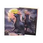 Protectores Dragon Shield Sleeves Brushed Art - Halloween 2023 (100) 5