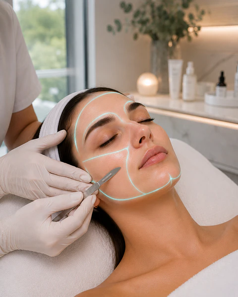 Limpieza Facial Dermaplaning 