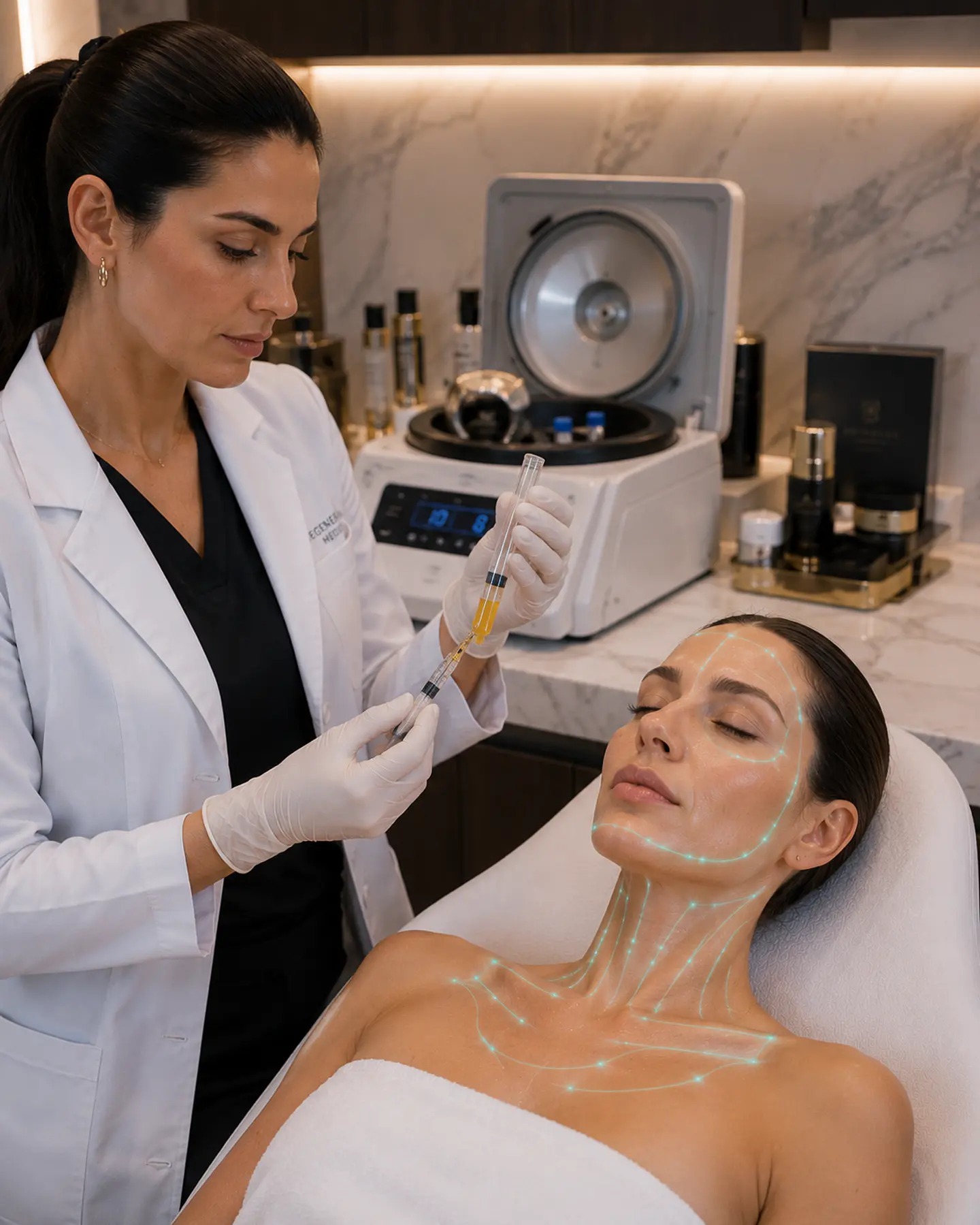Plasma Rico en Plaquetas (PRP) Facial Full face+ cuello y escote 1