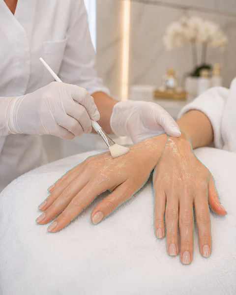 Peeling Químico — Manos