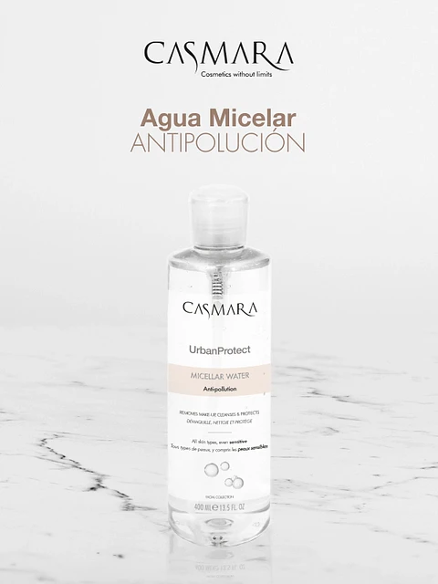 Agua Micelar Antipolución — 400 ml 