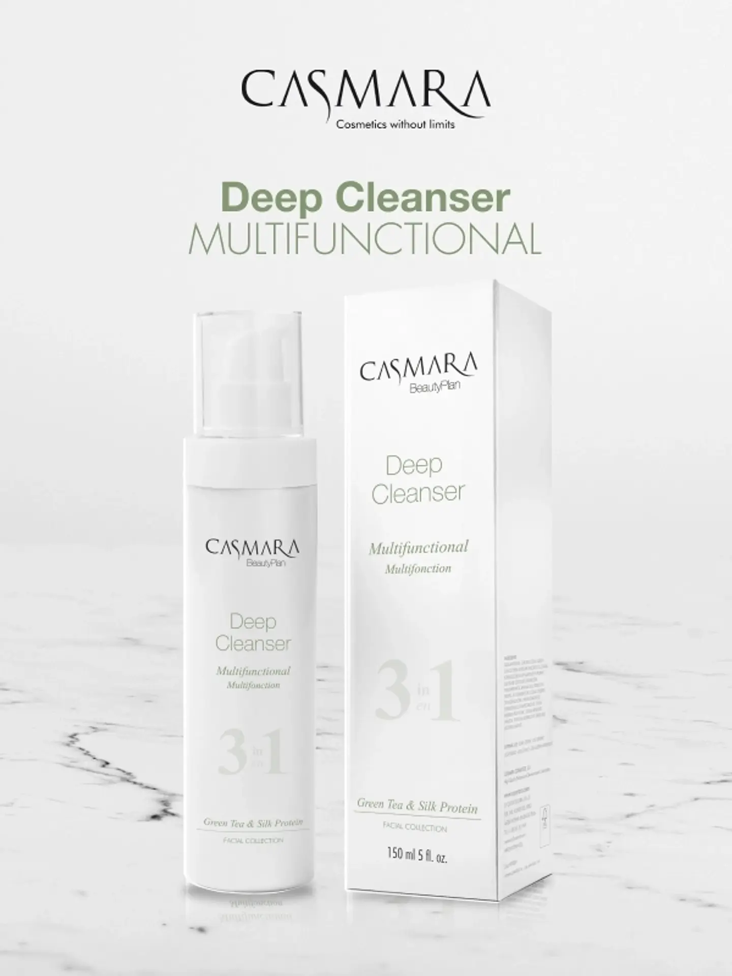 3 en 1 Deep Cleanser (Green Tea) — 150 ml  1