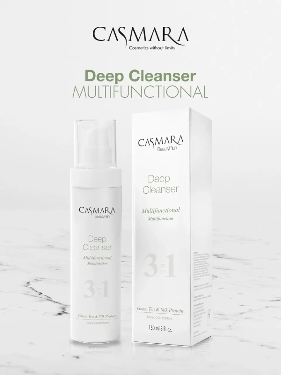 3 en 1 Deep Cleanser (Green Tea) — 150 ml  1