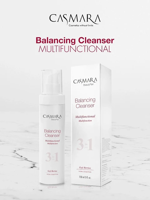 3 en 1 Balancing Cleanser (Goji) — 150 ml 