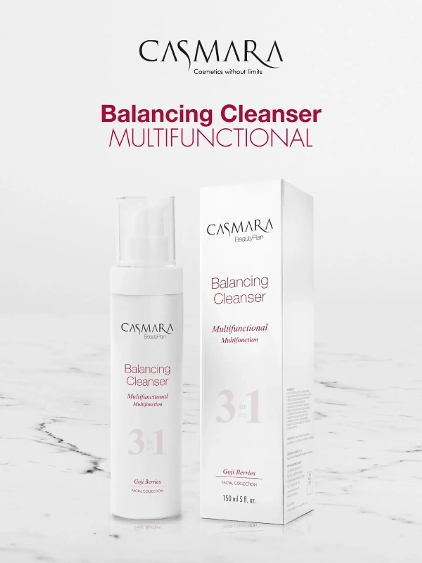 3 en 1 Balancing Cleanser (Goji) — 150 ml  1