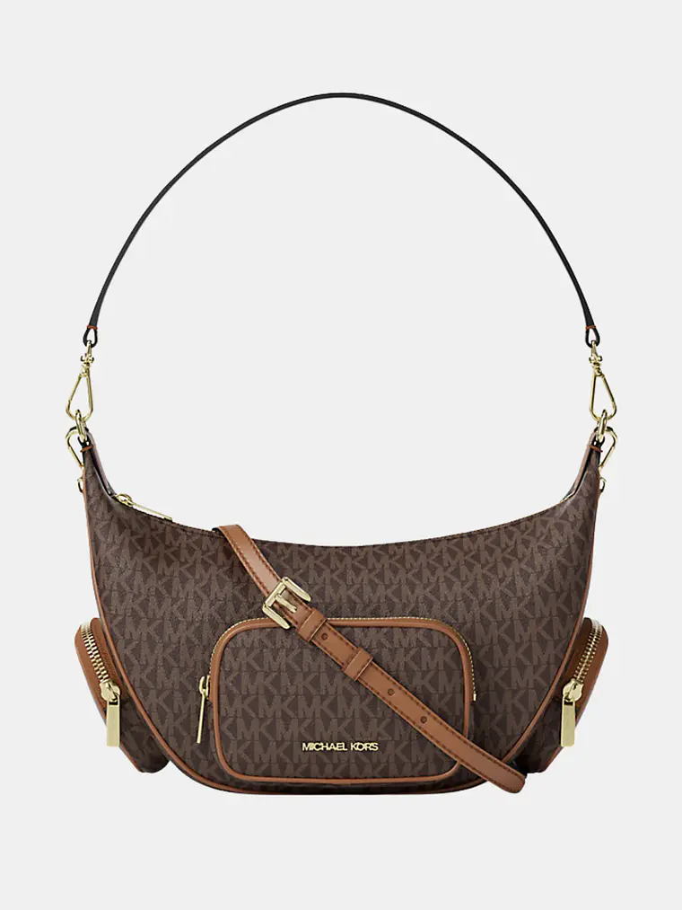 Merritt Medium Signature Logo Convertible Shoulder Bag 1