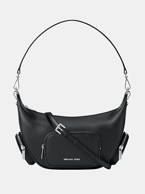 Merritt Medium Pebbled Leather Convertible Shoulder Bag