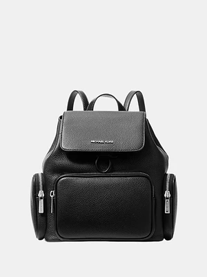 Merritt Small Pebbled Leather Cargo Backpack