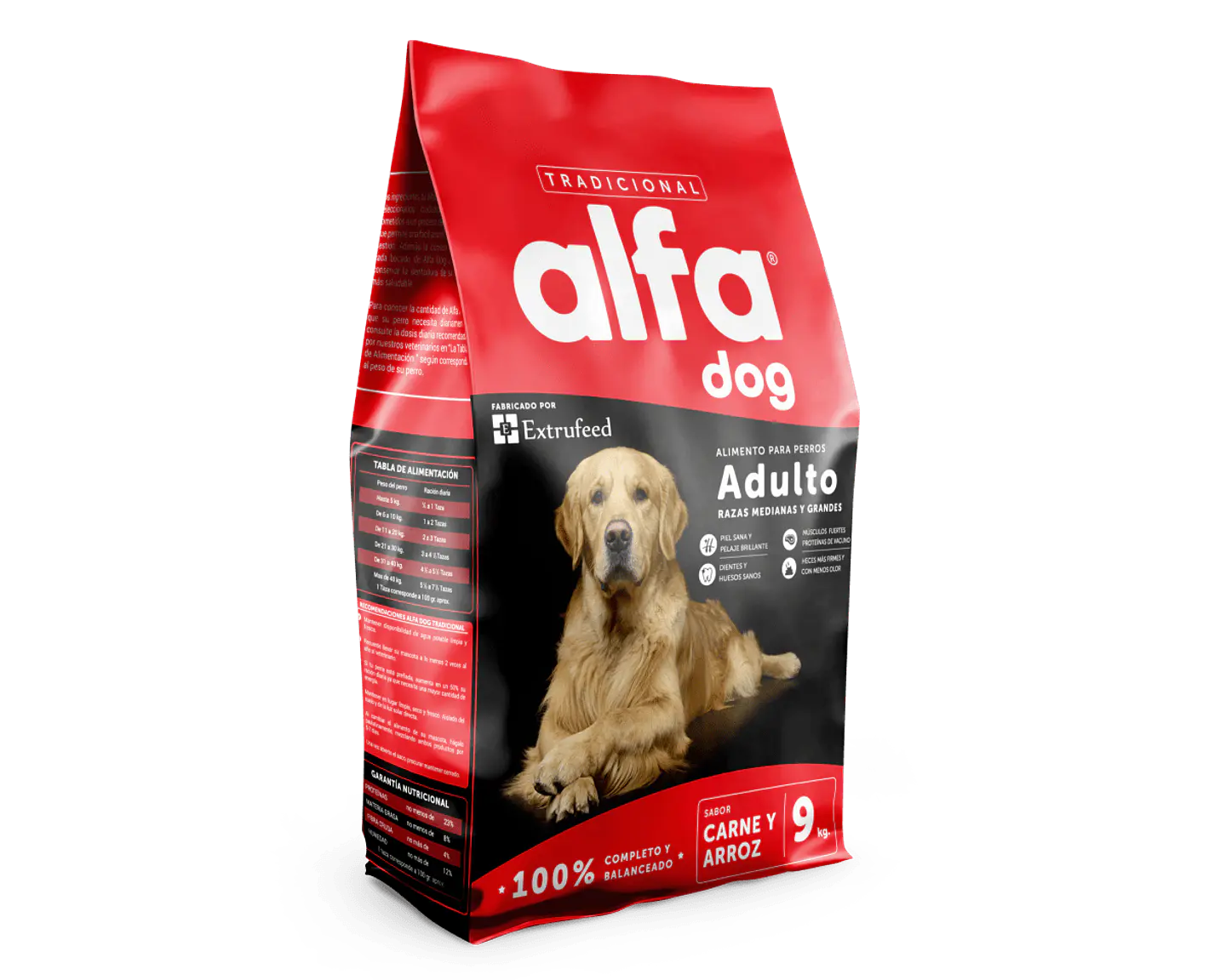 Alfa Dog Adulto - 25kg Raza mediana y grande 1