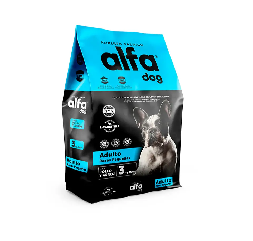 Alfa Dog Adulto - 3kg Razas pequeñas 1
