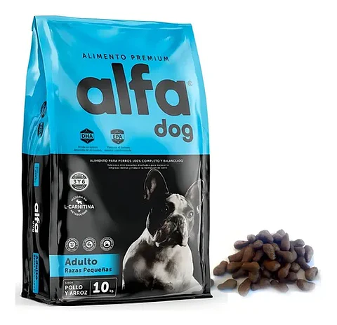 Alfa Dog Adulto - 10 kg Razas pequeñas