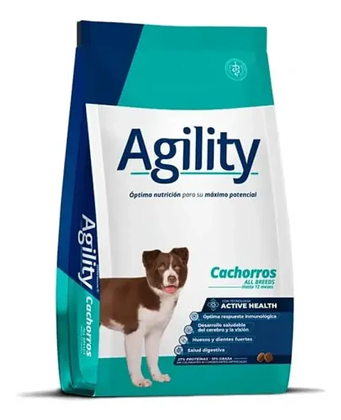Agility Cachorro - 15 kg - Hasta 12 meses